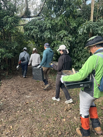 ４月沖縄 遺骨収容 初日