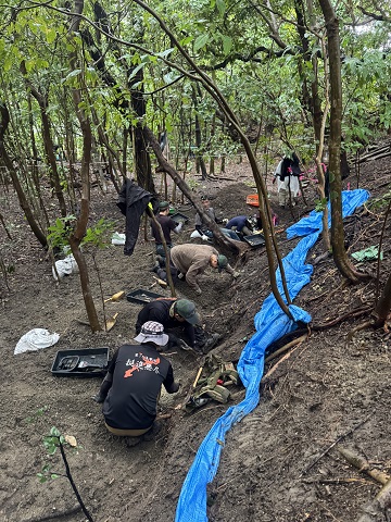 ４月沖縄 遺骨収容 3日目