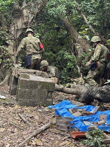 ４月沖縄 遺骨収容 最終日