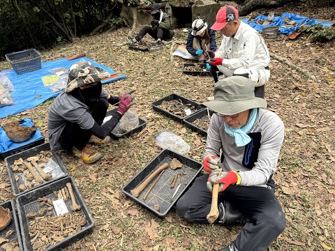 ４月沖縄 遺骨収容 最終日
