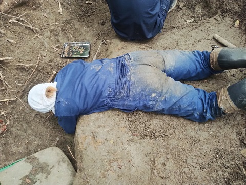 ８月沖縄 遺骨収容 3日目