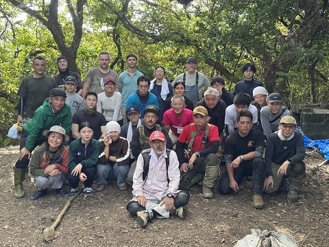 ８月沖縄 遺骨収容 3日目