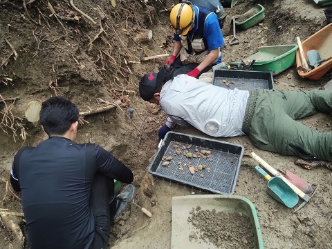 ８月沖縄 遺骨収容 4日目